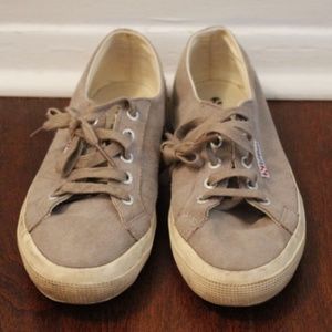 Superga 2750 Waxed Suede womens size 7.5